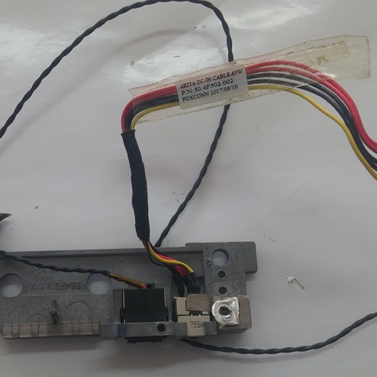 Conector de Energia HP dv2000 50.4F502.002