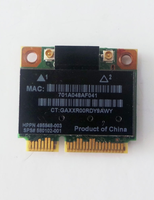 PLACA WIRELESS HP 518437-001