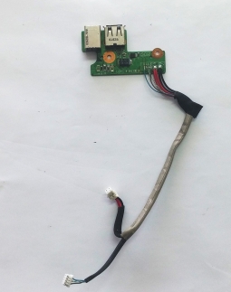 PLACA FILHA JACK POWER / USB HP DV6880 DDAT8APB3001308