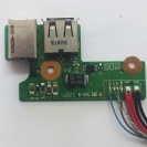 PLACA FILHA JACK POWER / USB HP DV6880 DDAT8APB3001308