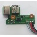 PLACA FILHA JACK POWER / USB HP DV6880 DDAT8APB3001308