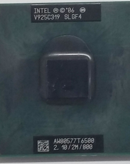 PROCESSADOR CORE2DUO AW80577T6500 2.1GHZ / 2M / 800