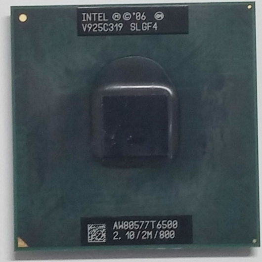PROCESSADOR CORE2DUO AW80577T6500 2.1GHZ / 2M / 800 