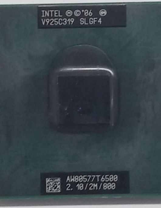 PROCESSADOR CORE2DUO AW80577T6500 2.1GHZ / 2M / 800 