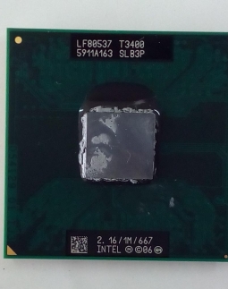 Intel Pentium Processor T3400 1M Cache, 2.16 GHz, 667 MHz FSB Socket P