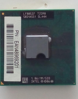 Processador Intel® Pentium® T2390 1M de cache, 1,86 GHz, FSB de 533 MHz