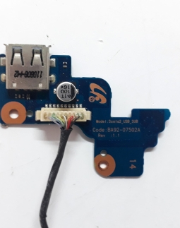 PLACA FILHA USB / POWER SAMSUNG RV415 BA92-07502A 