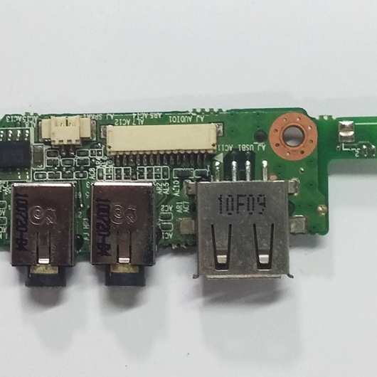 PLACA DE SOM/USB POSITIVO MOBILE 6-71-C410AA-D01