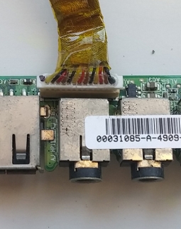 Placa USB / Áudio Positivo Premium/SIM Series 6-71-M74SA-D03A