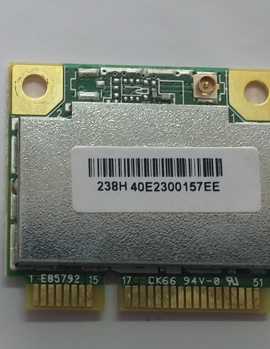 Placa Wireless POSITIVO STILO XR3000 AW-NE238H
