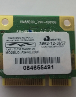 Placa Wireless POSITIVO STILO XR3000 AW-NE238H