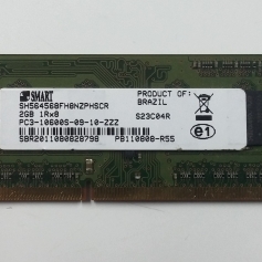 MEMORIA NOTEBOOK DDR3 2GB SMART 