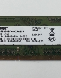 MEMORIA NOTEBOOK DDR3 2GB SMART
