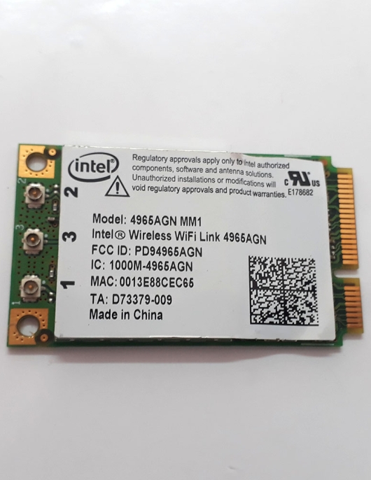 PLACA WIRELESS INTEL TRSS15154