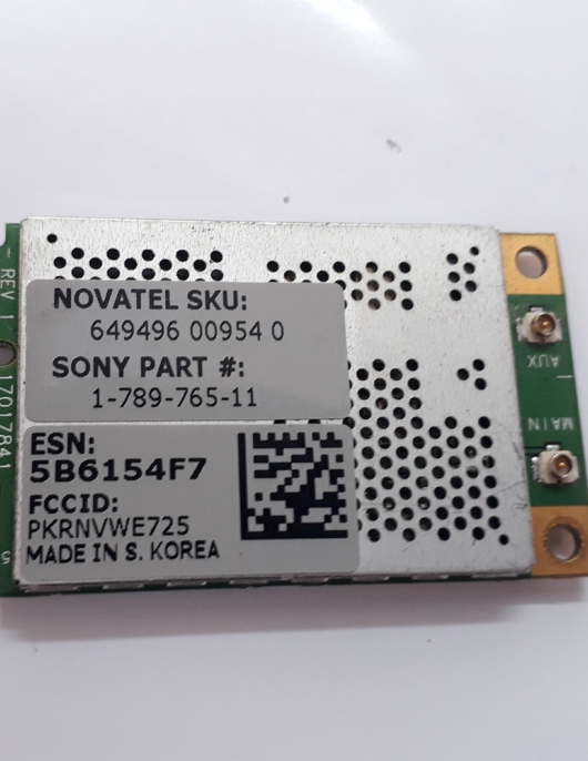 PLACA WIRELESS SONY 1-789-765-11
