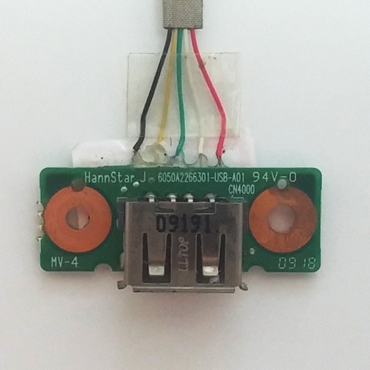 PLACA USB TOSHIBA L305 6050A2266301