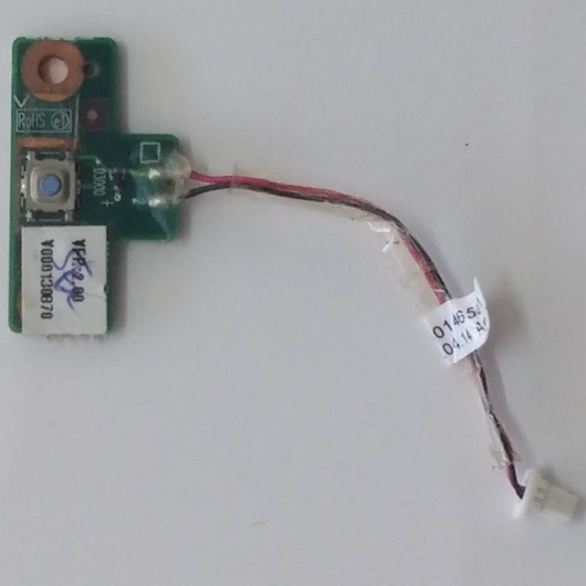 BOTÃO POWER TOSHIBA L305 V000130870 6017B0146501