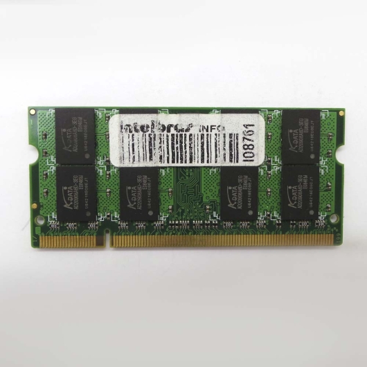 MEMORIA P/NOTEBOOK DDR2 2GB 667Mhz ADATA