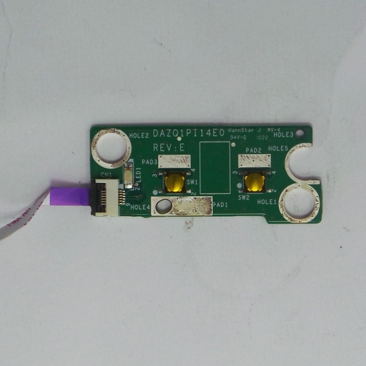 PLACA PAINEL BOTOES ACER 4745Z-4785 DAZQ1PI14E0 REV:E