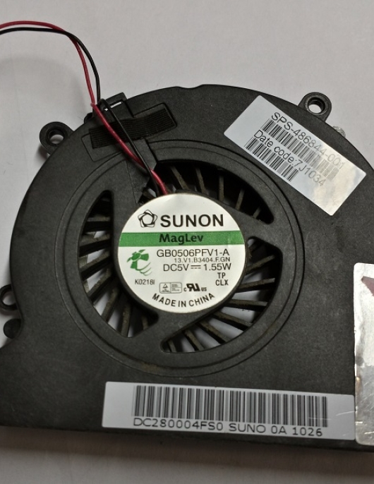 COOLER NOTEBOOK GB0506PFV1-A 