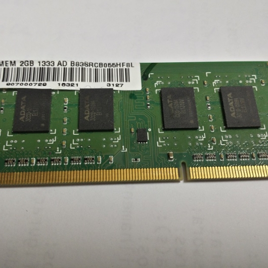 MEMORIA NOTEBOOK DDR3 2GB 1333 