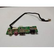 Placa de Audio / USB P/Notebook Positivo Mobile V52 6-71-M5E58-D02GP