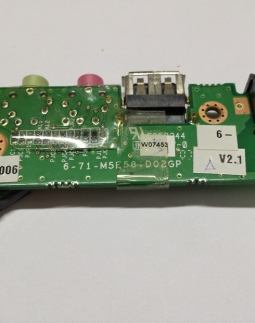 Placa de Audio / USB P/Notebook Positivo Mobile V52 6-71-M5E58-D02GP