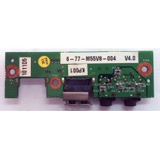 Placa de Audio / USB Positivo Mobile V21 6-77-M55V8-004