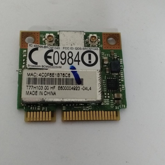 Placa Wireless ACER ASPIRE Broadcom BCM943225HM Placa Wireless ACER ASPIRE Broadcom BCM943225HM