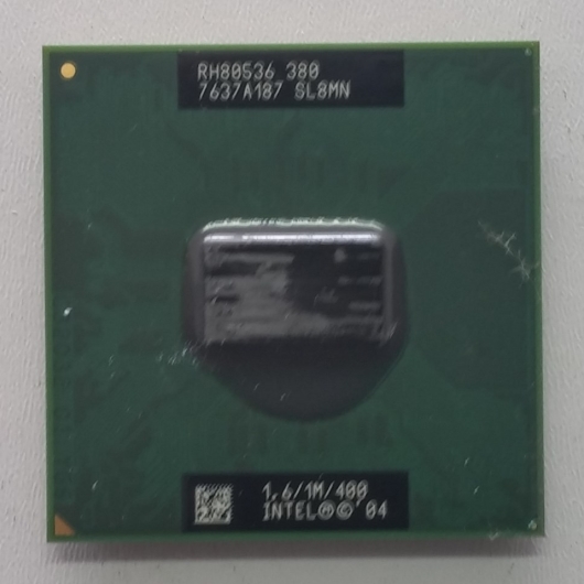 Intel® Celeron® M Processor 380 (1M Cache, 1.60 GHz, 400 MHz FSB) 