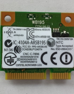 Placa Wireless Atheros AR5B195