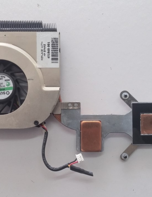 COOLER HP DV6000 PAVILLION 451860-001 COM DISSIPADOR COOLER HP DV6000 PAVILLION 451860-001 COM DISSIPADOR
