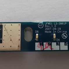 PLACA DE BOTOES NOTEBOOK INTELBRAS JFW01 LS-3961P