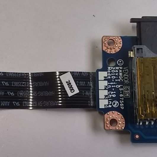 Placa De Som/card reader lenovo pawgc ls-6756p