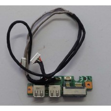 Placa REDE USB + RJ45 COM CABO FLAT LG E500 MS-16352