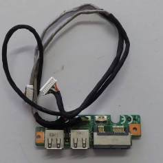 Placa REDE USB + RJ45 COM CABO FLAT LG E500 MS-16352
