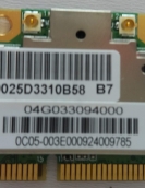 PLACA WIRELESS AZUREWAVE RTL8187SE PLACA WIRELESS AZUREWAVE RTL8187SE