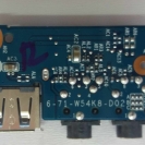 PLACA FILHA USB e AUDIO PHILCO 14M2 6-71-W54K8-D02