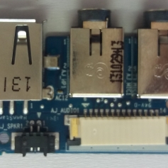 PLACA FILHA USB e AUDIO PHILCO 14M2 6-71-W54K8-D02