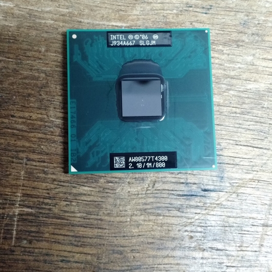 Processador Intel Dual Core T4300 2.10 Processador Intel Dual Core T4300 2.10