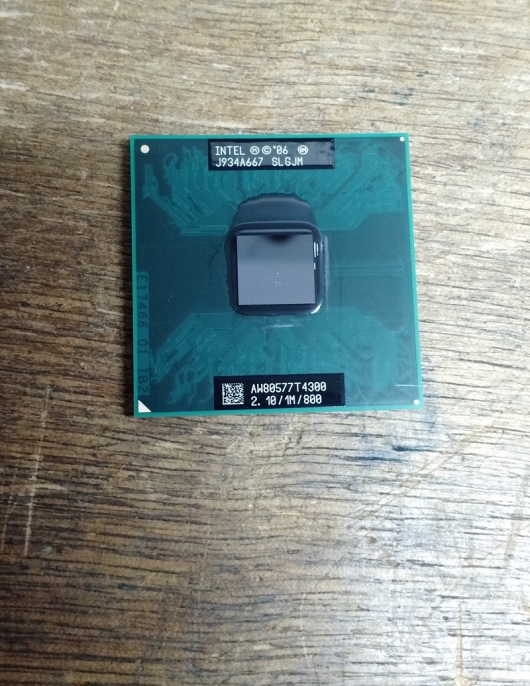 Processador Intel Dual Core T4300 2.10 Processador Intel Dual Core T4300 2.10