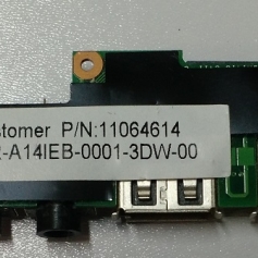 Placa USB / Áudio P/Notebook P/N 11064614