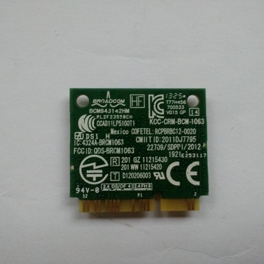 Placa Wireless Broadcom BCM943142HM