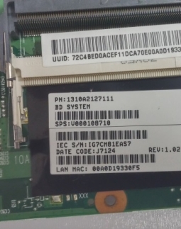 PLACA MAE TOSHIBA SATELLITE A215 COM DEFEITO