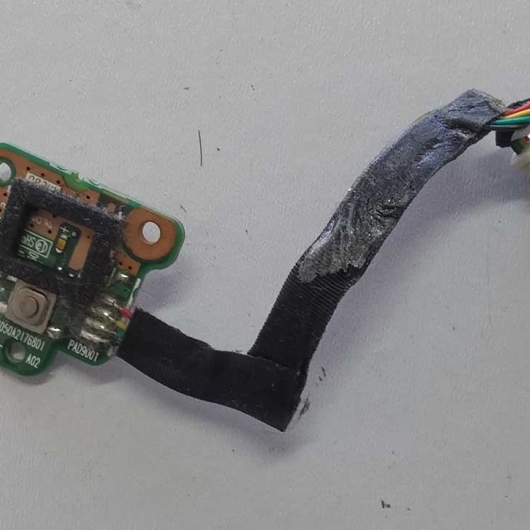 PLACA BOTAO POWER TOSHIBA A300 6050A2176801