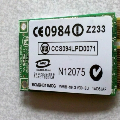 PLACA WIRELESS NOTEBOOK BROADCOM BCM94311MCG