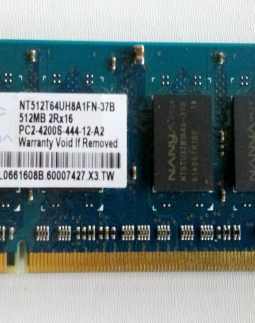 MEMORIA P/NOTEBOOK DDR2 512MB 533 NANYA