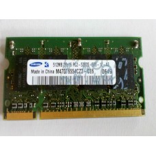 MEMORIA P/NOTEBOOK DDR2 512MB 667 SAMSUNG 