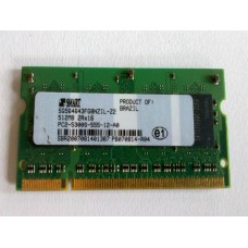 MEMORIA P/NOTEBOOK DDR2 512MB 667 SMART 
