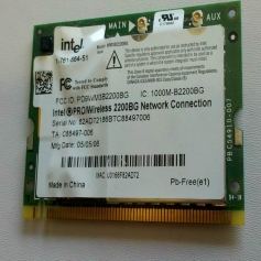 PLACA WIRELESS NOTEBOOK INTEL WM3B2200BG